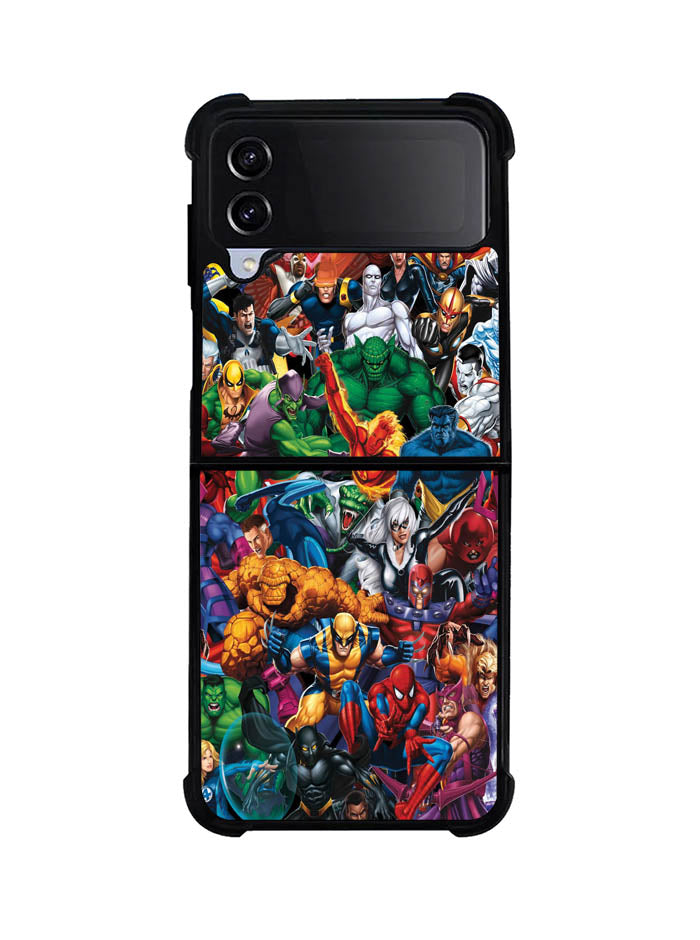 Marvel Heroes 4th Samsung Galaxy Z Flip 4 5G 2022 Case