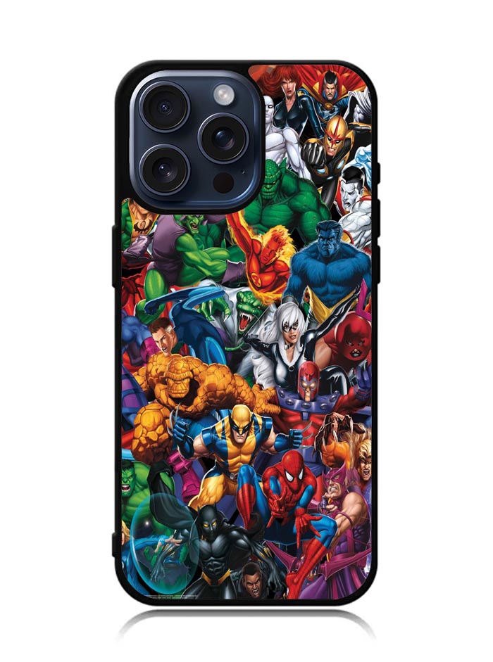 Marvel Heroes iPhone 15 Pro Case OV9559