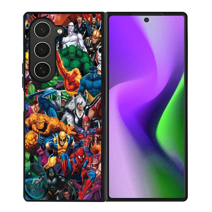 Marvel Heroes 4th Samsung Galaxy Z Fold 6 Case