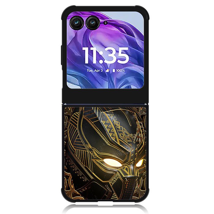 black panther gold Motorola Moto Razr Plus 2024 , Moto Razr+ 2024 Case OV9556