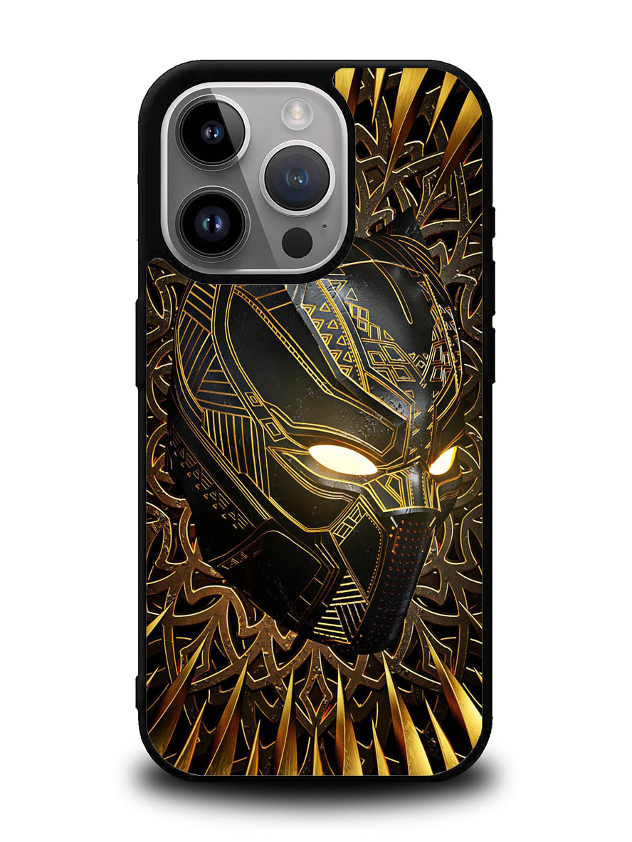 black panther gold iPhone 16 Pro Case OV9556