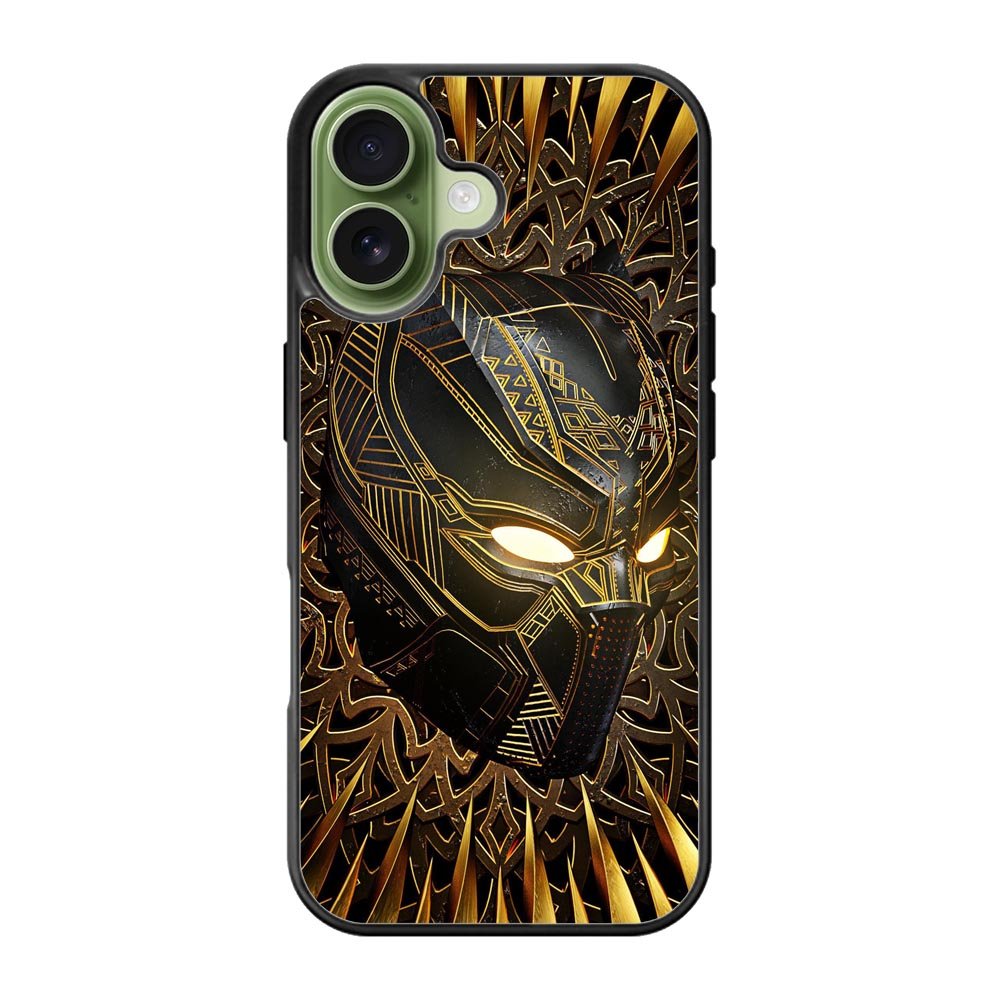 black panther gold iPhone 17 Case QC9556