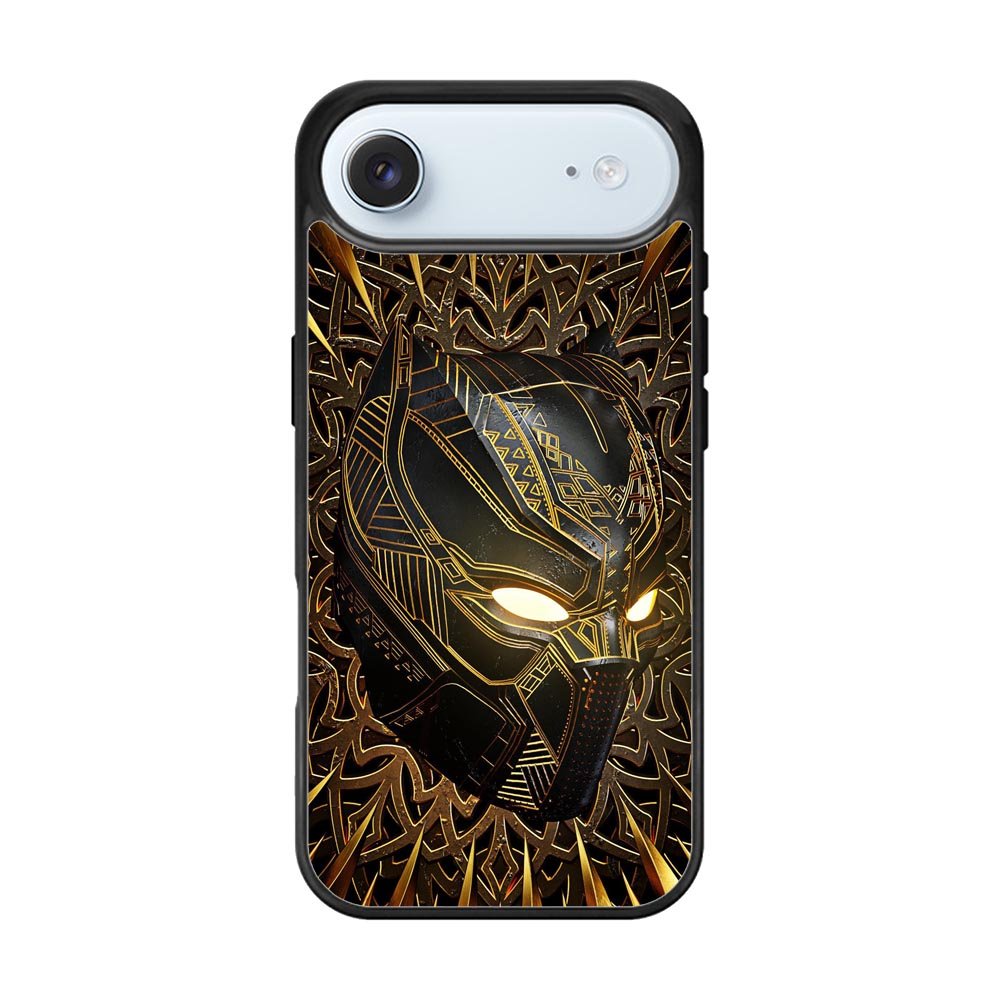 black panther gold iPhone Air Case QC9556
