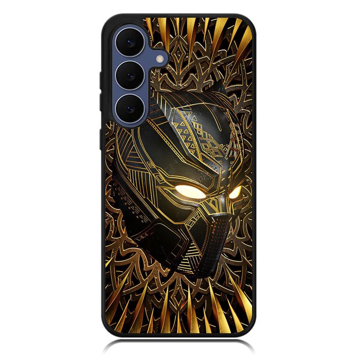 black panther gold Samsung Galaxy S25 FE Case OV9556