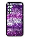 Pink Purple Silver Samsung Galaxy A14 5G Case QC9553