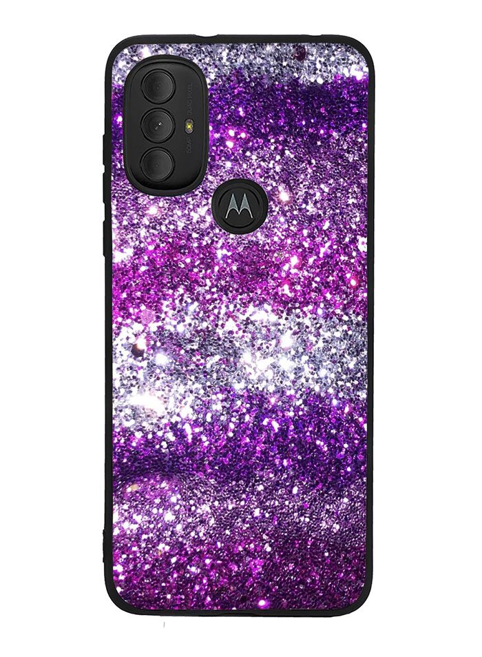 Pink Purple Silver Motorola Moto G Pure 2021 , Moto G Power 2022 Case OV9553