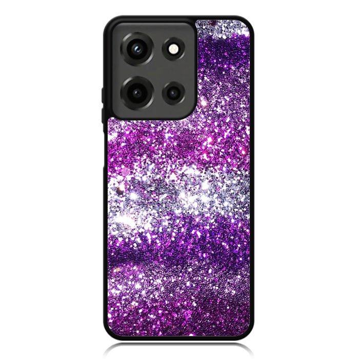 Pink Purple Silver Motorola Moto G 5G 2025 Case OV9553