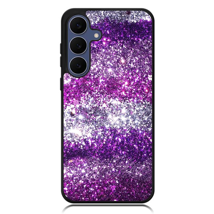 Pink Purple Silver Samsung Galaxy S25 FE Case OV9553