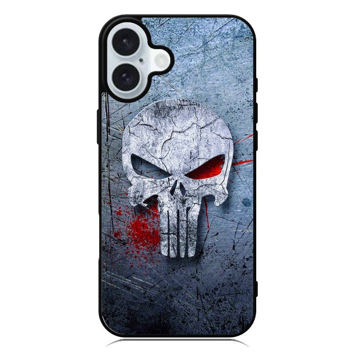 Punisher Logo iPhone 16 Case QC9550