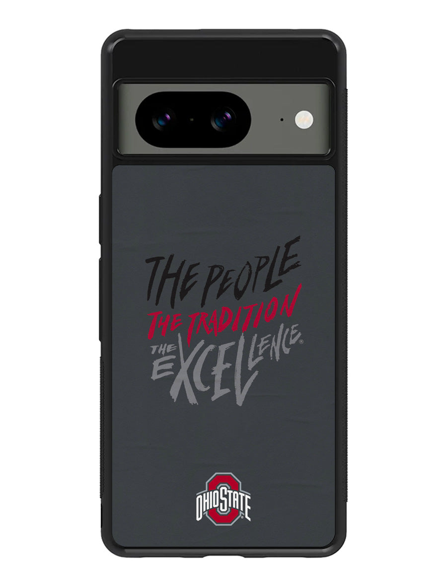 Ohio State Logo Google Pixel 8A Case QC9549