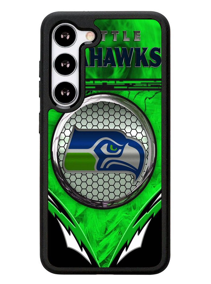 Seattle Seahawks Logo 2nd Samsung Galaxy S23 5G Case