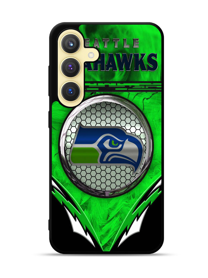 Seattle Seahawks Logo 2nd Samsung Galaxy S25 Plus 5G , Samsung Galaxy S25+ 5G Case