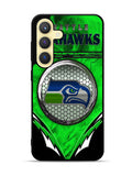 Seattle Seahawks Logo 2nd Samsung Galaxy S24 Plus 5G , Samsung Galaxy S24+ 5G Case