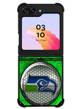 Seattle Seahawks Logo 2nd Samsung Galaxy Z Flip 5 5G 2023 Case