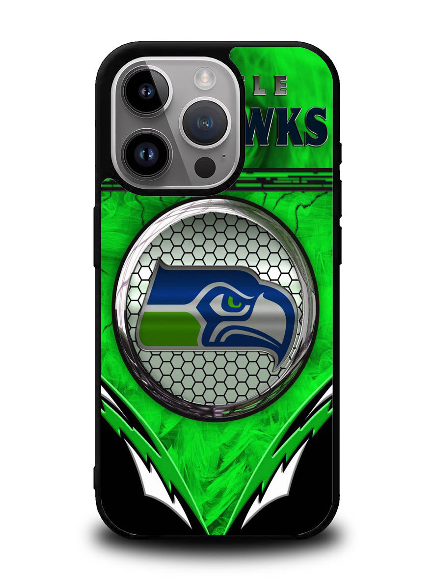 Seattle Seahawks Logo 2nd iPhone 15 Pro Case