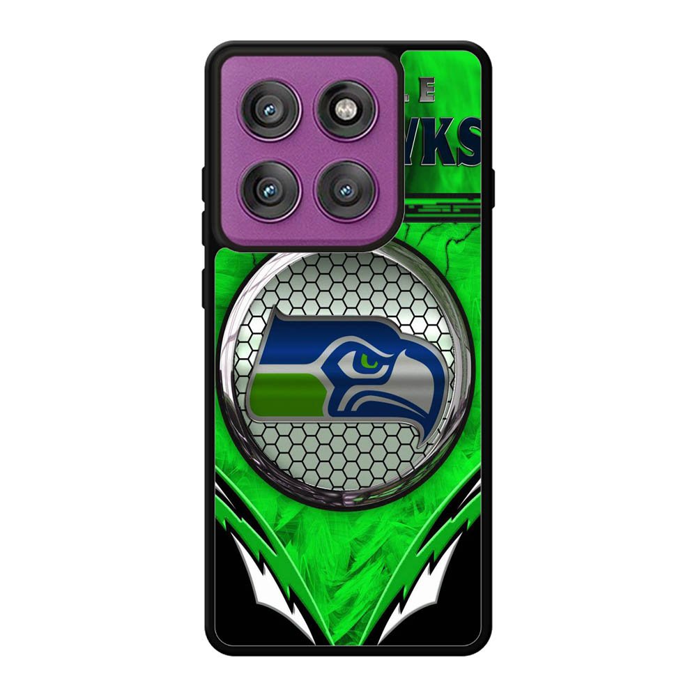 Seattle Seahawks Logo 2nd Motorola Moto Edge 60 Pro Case