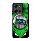 Seattle Seahawks Logo 2nd Motorola Moto G 5G 2025 Case OV6536
