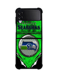 Seattle Seahawks Logo 2nd Samsung Galaxy Z Flip 4 5G 2022 Case