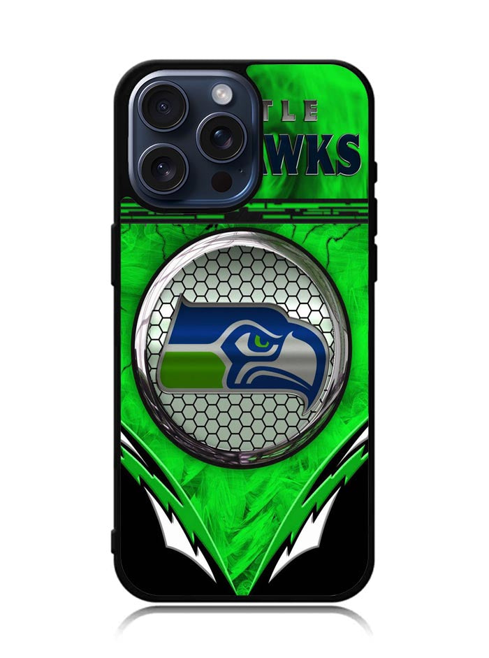 Seattle Seahawks Logo iPhone 15 Pro Case OV9545