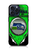 Seattle Seahawks Logo iPhone 15 Pro Max Case OV9545