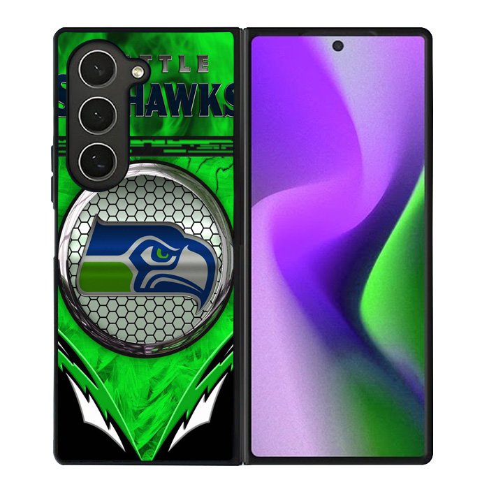 Seattle Seahawks Logo 2nd Samsung Galaxy Z Fold 6 Case