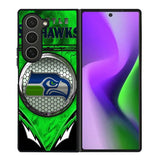 Seattle Seahawks Logo 2nd Samsung Galaxy Z Fold 6 Case