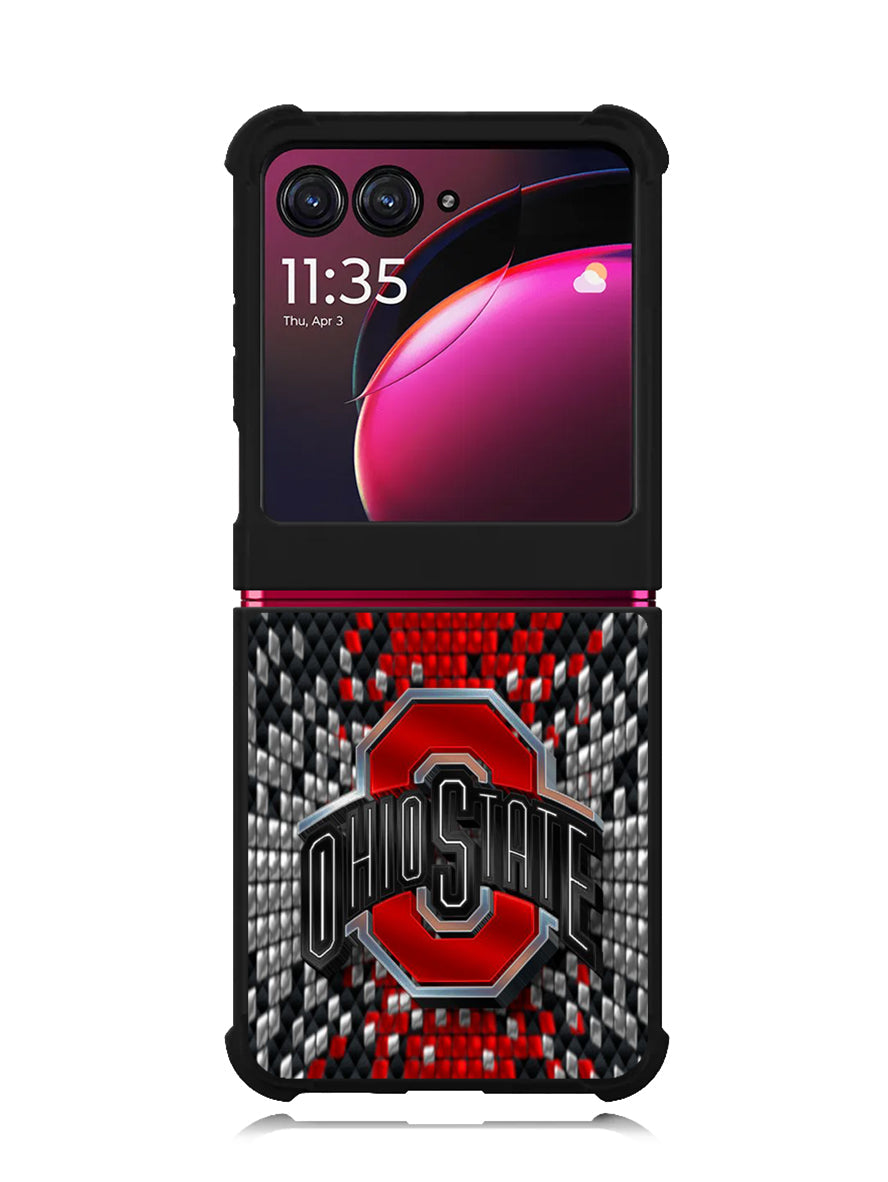 ohio state 10th Motorola Moto Razr Plus 2023 , Moto Razr+ 2023 Case