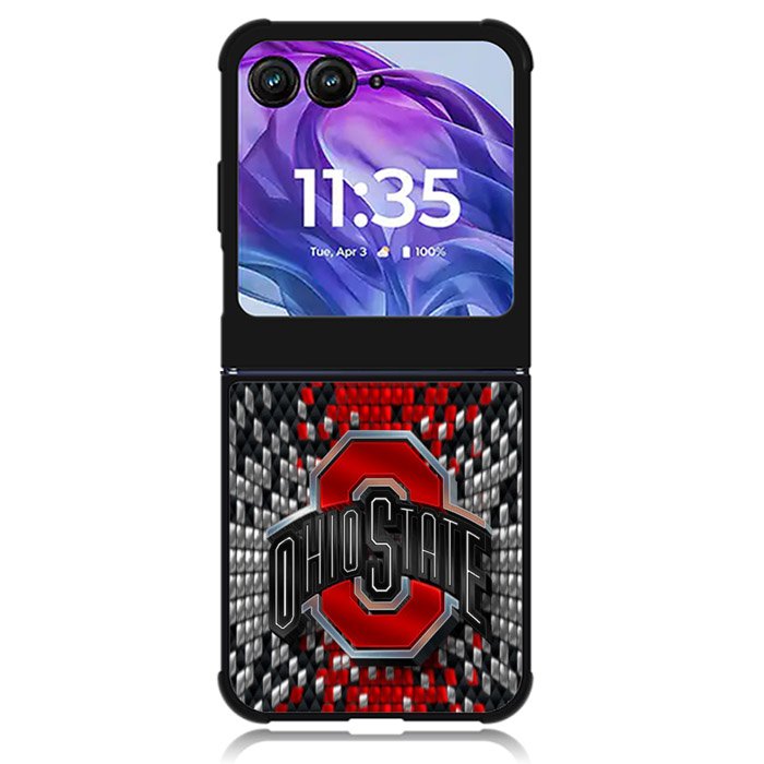 ohio state 10th Motorola Moto Razr Plus 2024 , Moto Razr+ 2024 Case
