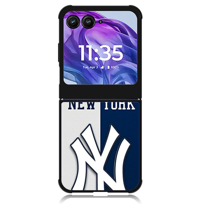 New York Yankees Motorola Moto Razr Plus 2024 , Moto Razr+ 2024 Case OV8951