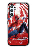 Spiderman Painted Samsung Galaxy A54 5G Case OV8949