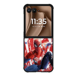 Spiderman Painted Motorola Moto RAZR Plus 2025 Case OV8949