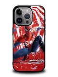 Spiderman Painted iPhone 16 Pro Max Case OV8949