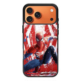 Spiderman Painted iPhone 17 Pro Case OV8949