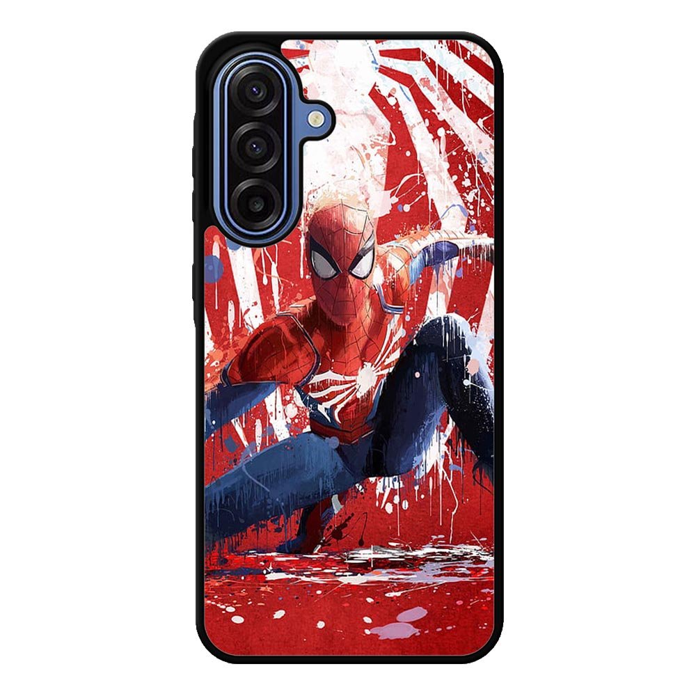 Spiderman Painted Samsung Galaxy A17 Case OV8949