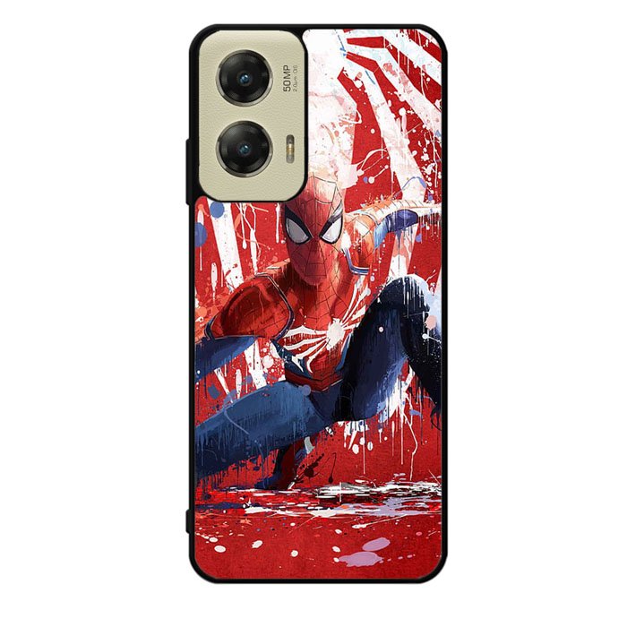 Spiderman Painted Motorola Moto G Stylus 5G 2024 Case OV8949