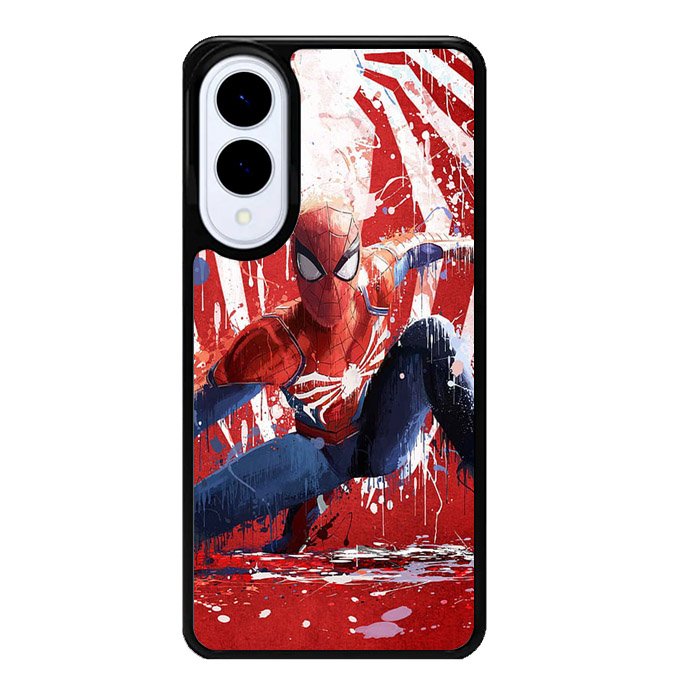 Spiderman Painted Samsung Galaxy S25 Edge 5G Case OV8949