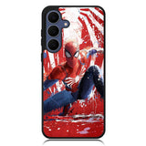 Spiderman Painted Samsung Galaxy S25 FE Case OV8949