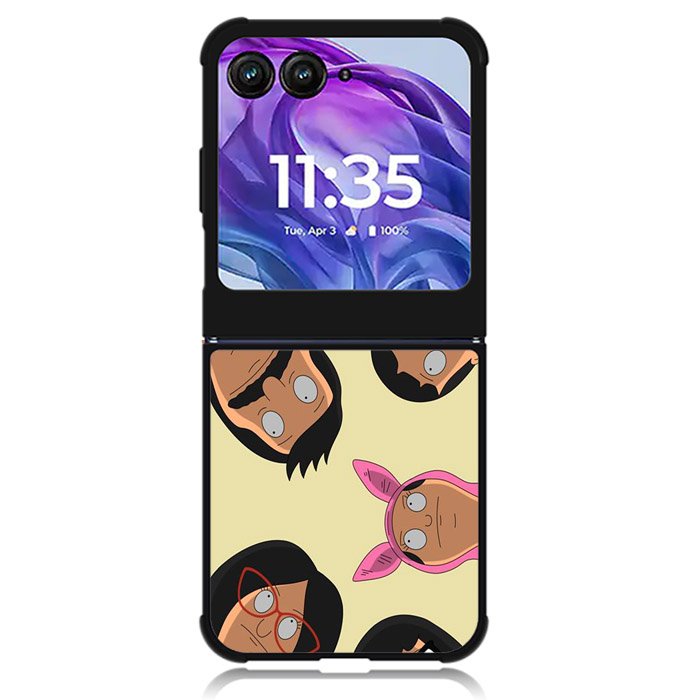 Bobs burger Family Motorola Moto Razr Plus 2024 , Moto Razr+ 2024 Case OV8996
