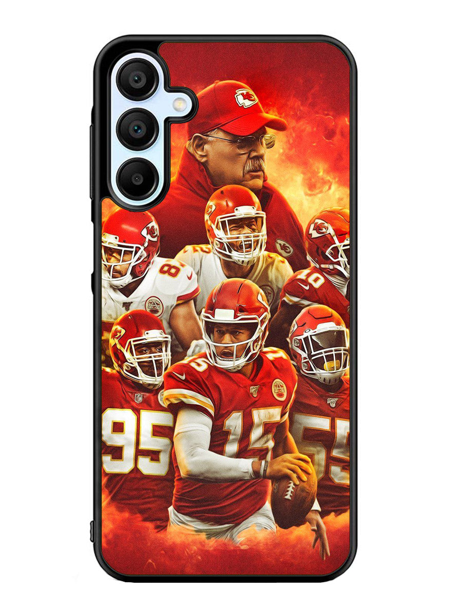 Kansas City Chiefs 15th Samsung Galaxy A25 5G Case