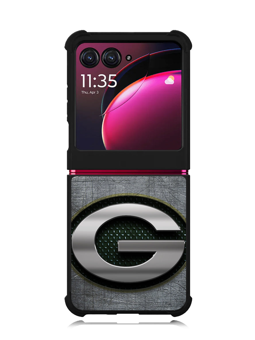 Green Bay Packers Logo 7th Motorola Moto Razr Plus 2023 , Moto Razr+ 2023 Case