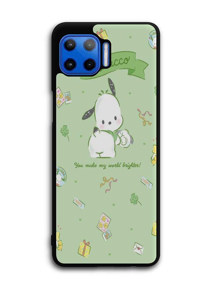 Pochacco Motorola Moto One 5G Case , Moto One 5G UW Case , Moto G 5G Plus Case