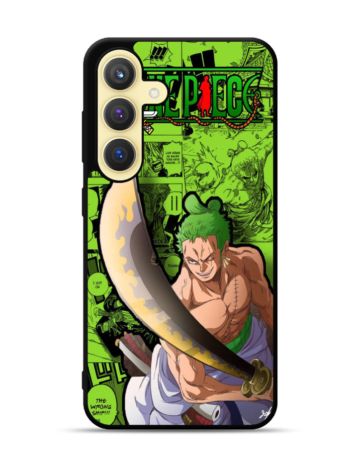 one piece roronoa zoro Samsung Galaxy S25 Plus 5G , Samsung Galaxy S25+ 5G Case OV9012