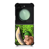 one piece roronoa zoro Samsung Galaxy Z Flip 6 5G 2024 Case OV9012