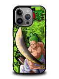 one piece roronoa zoro iPhone 16 Pro Case OV9012