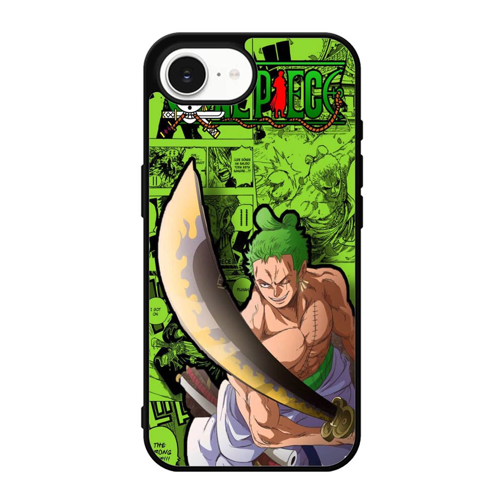 one piece roronoa zoro iPhone 17e Case QC9012