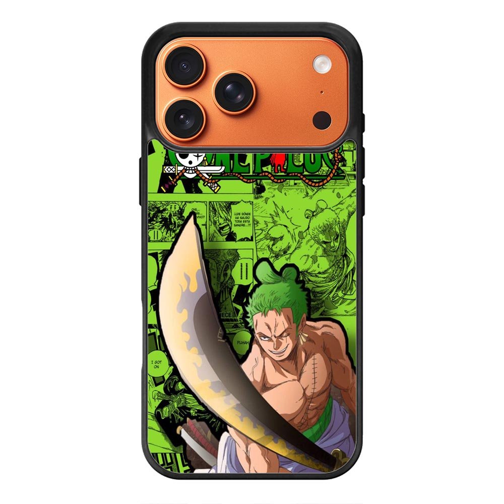 one piece roronoa zoro iPhone 17 Pro Max Case QC9012