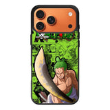 one piece roronoa zoro iPhone 17 Pro Max Case QC9012