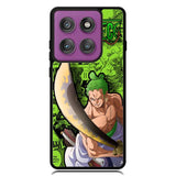 one piece roronoa zoro Motorola Moto Edge 2025 | Moto Edge 60 Fusion | Moto Edge 60 Pro Case OV9012
