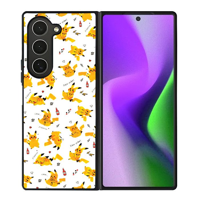 Pattern Pokemon Samsung Galaxy Z Fold 6 5G 2024 Case OV9011
