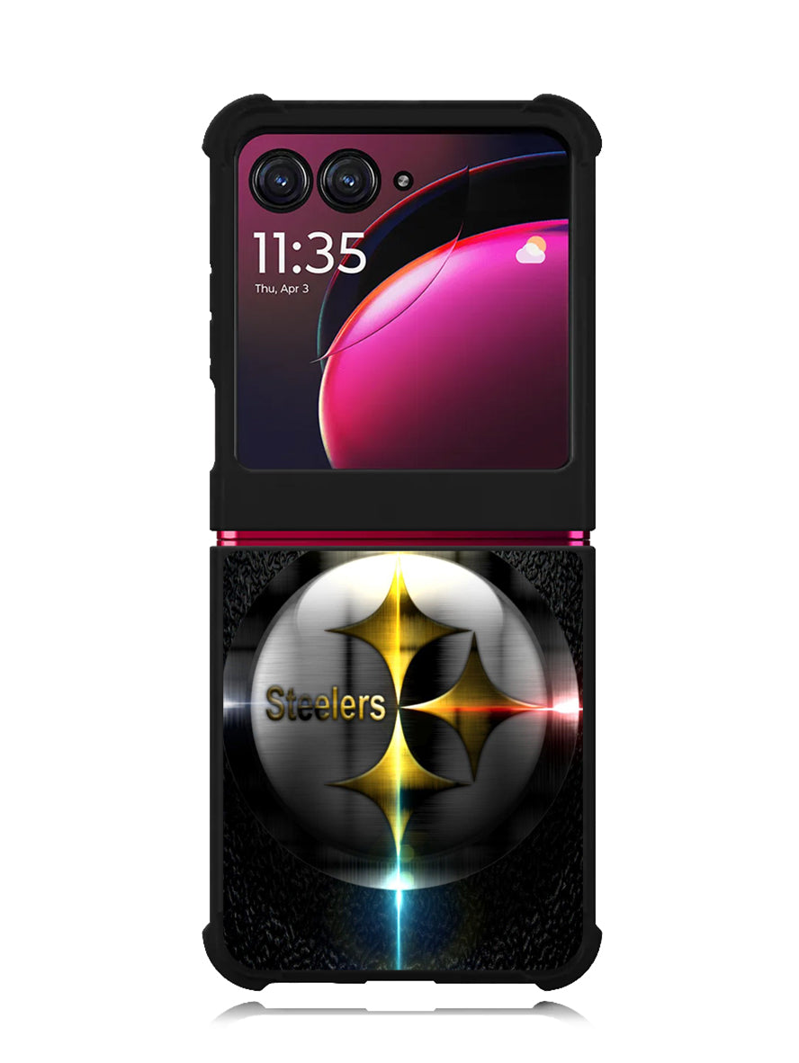 Pittsburgh Steelers 8th Motorola Moto Razr Plus 2023 , Moto Razr+ 2023 Case